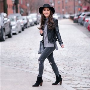 Blank NYC leather jacket (XS)